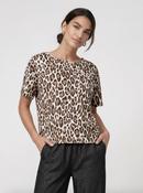 Leopard Print T-shirt - Brown Sugar Pattern image