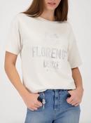 Script T-shirt - Champagne Beige image