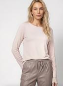 Top with Lace Cuff - Rosewater image