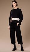 Applique Top - Black image