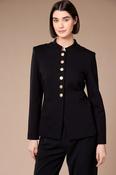Military Style Jacket - Black image