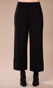 Turn Up Pant - Black image