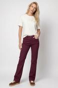 Flared Pant - Dark Bordeaux image