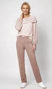 Basic Wide Leg Pant - Taupe image