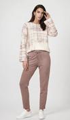 Leisure Pant with Drawstring - Taupe image