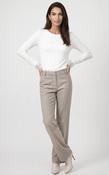 Herringbone Pant - Taupe Pattern image