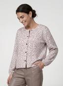 Leopard Print Jacket - Taupe Pattern image