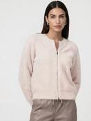 Zip Close Cardigan - Rosewater