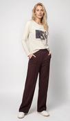 Basic Wide Leg Pant - Black Coffee image