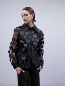 Sheer Blouse - Black