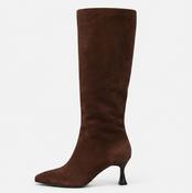 Knee High Sock Boot - Brown