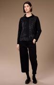 Jacquard Top - Black image