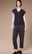 Stud Sleeveless Knit - Anthracite image
