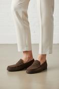 Soft Suede Loafer - MOCCA image