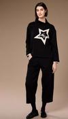 Star Top - Black and Ecru
