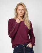 Roundneck Sweater - Dark Bordeaux