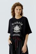 Marais Half Sleeve Sweater - Black image