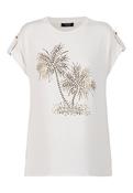 Palm Tree Top - ECRU