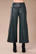 Faux Leather Pant - Black image