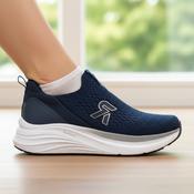 No Lace Trainer - Navy image