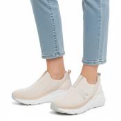 No Lace Trainer - Cream image