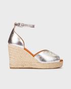 High Wedge Sandal - Silver image