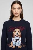 Dog Sweater - Navy image