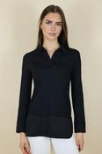 Cotton End Shirt - Black image