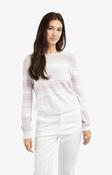 Stripe Sweater - Gray Lilac image