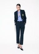 Tartan Pant - Blue and Green image