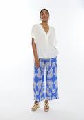 Paisley Culottes - Blue and White image