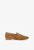 Suede Loafer - Tan image