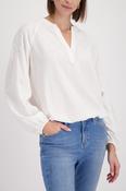 Embroidery Blouse - Off White image