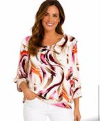 Blouse with Bow - Multicolour image