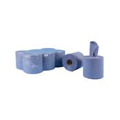 BLUE CENTRE FEED ROLL – 400 SHEETS (PACK OF 12) image