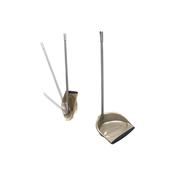 LONG-HANDLED DUSTPAN &amp; BROOM SET image