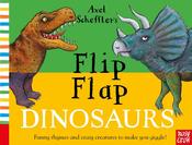 AXEL SCHEFFLERS FLIP FLAP DINOSAURS (BOARD)