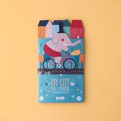 My City Stickers Set (150 removable Stickers), age 3+