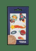 Namaki Kids temporary Tattoos- Intergalactic Worlds