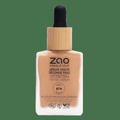 Second Skin Tinted Serum Organic, Vegan, 100% Natural image