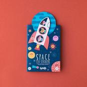 Space Stickers Set (150 removable Stickers), age 3+
