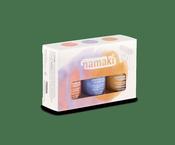 Water-based and peelable nail polishes set 3 shades + Nail File -Sunset image