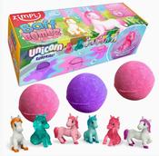 Zimpli 3x Baff Bombz Unicorn Surprise Collectible Bath Bomb image