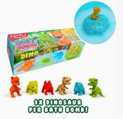 Zimpli 3x Bath Bombs Dino Surprise Collectible Kids Toys image