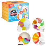 Zimpli Large Special Effect Bath Bombs 4pk- Includes a Unicorn, Rainbow, Rocket and Star image
