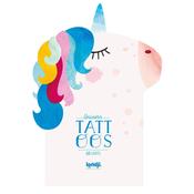 Tattoo Set 'Unicorn' with 10 Tattoos for age 3+