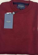 Kessler Burgundy Crew Neck Jumper