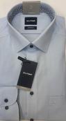 Olymp Blue Cotton Shirt