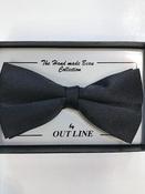 Black Clip-On Bow Tie