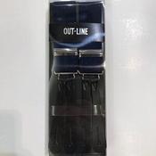 Navy Button Braces